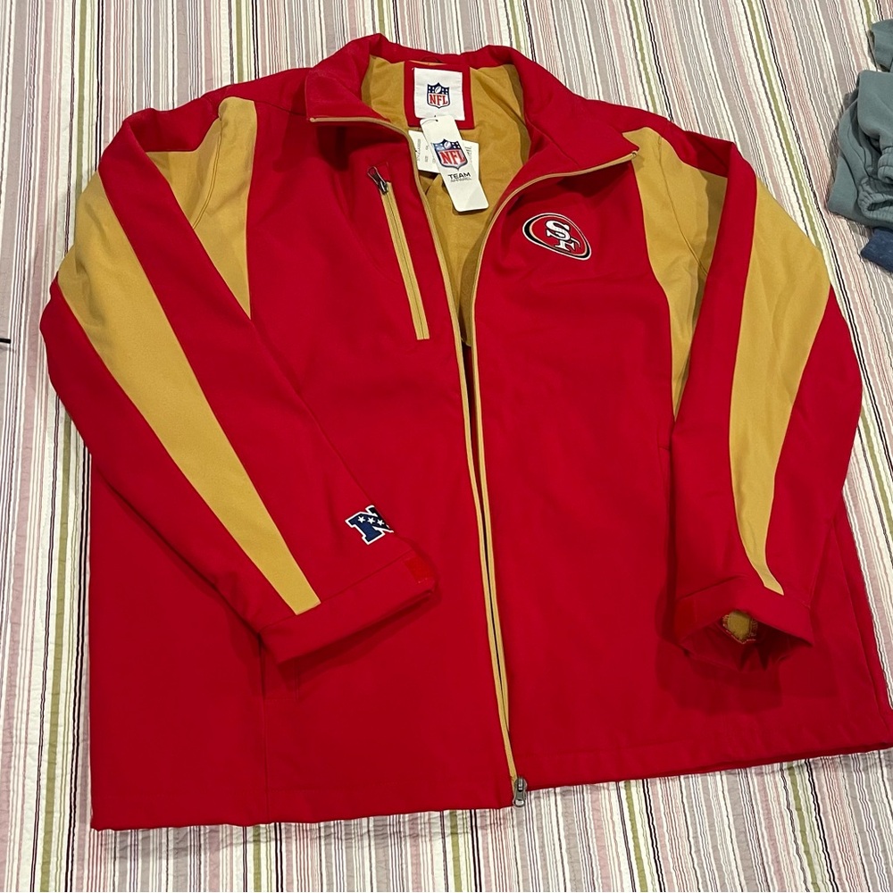 NFL Red and Gold Jacket